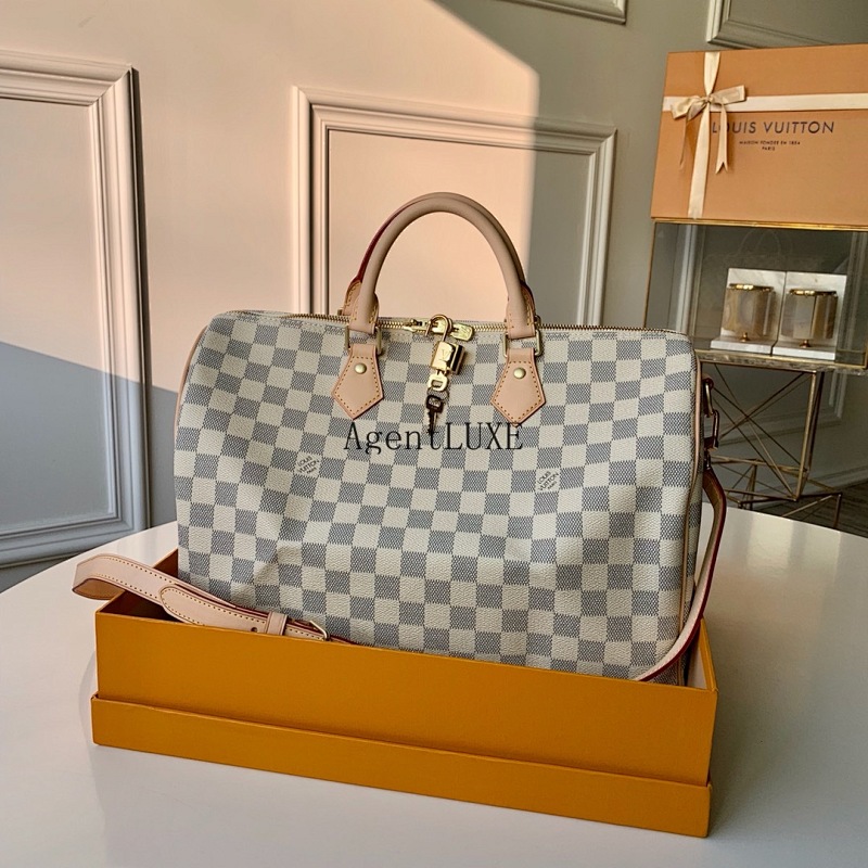 Speedy 35 Damier Azur
