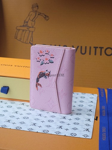 Louis Vuitton Wallet Long Pink
