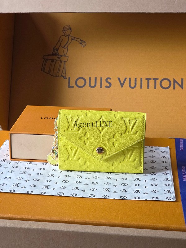 Louis Vuitton Portouille Victorine 12 X 9.5 X 2.5