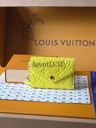 Louis Vuitton Portouille Victorine 12 X 9.5 X 2.5