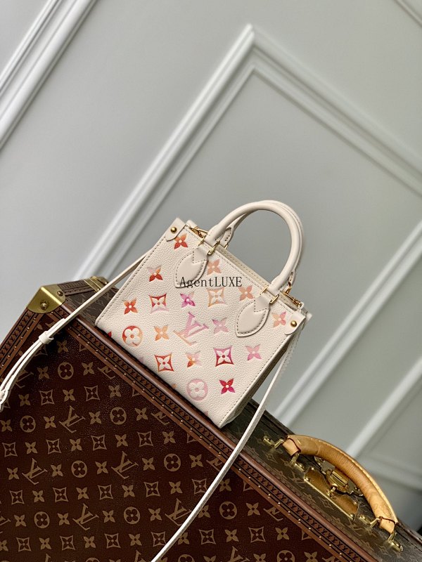 Louis Vuitton OnTheGo BB Sunrise Aquarelle Monogram Empreinte LV Monogram