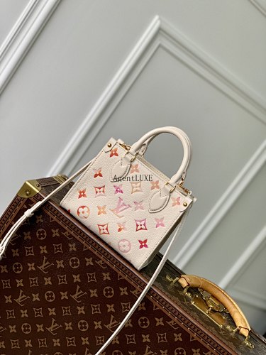 Louis Vuitton OnTheGo BB Sunrise Aquarelle Monogram Empreinte LV Monogram