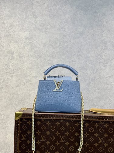 Louis Vuitton Capucines Taurillon LV 21.0 X 14.0 X 8.0