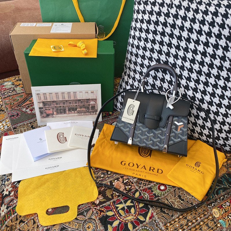 Goyard Jet Black MiniSaigon