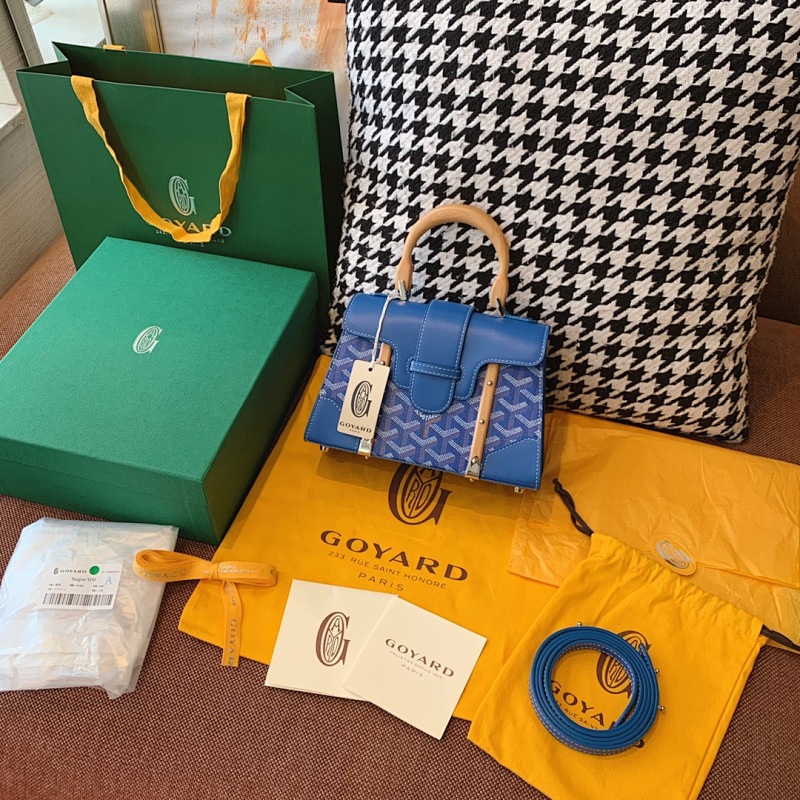 Goyard Mini Saigon 21 9 14cm