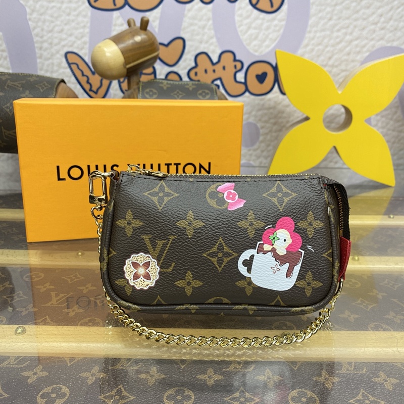 Louis Vuitton Mini Pochette Accessoires Candy Factory Vivienne Monogram Vivienne 15.5 4 10.5cm-9130038