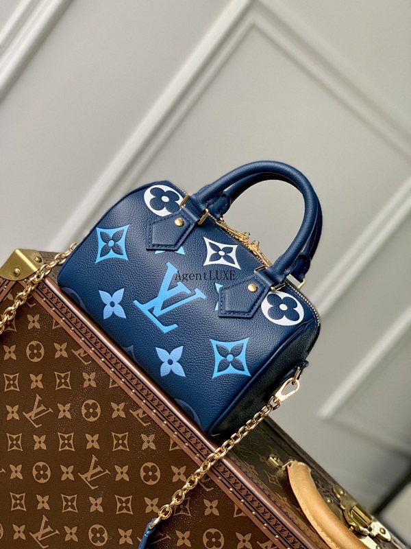 Louis Vuitton Speedy Bandoulière 20 Dégradé Monogram Empreinte Toron 20.5 X 13.5 X 12.0