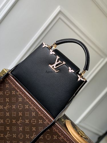 Louis Vuitton Capucines Flower Crown Taurillon Monogram LV 27.0 X 18.0 X 9.0