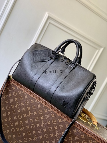 Louis Vuitton Keepall Bandoulière 35 LV Aerogram LV Initials