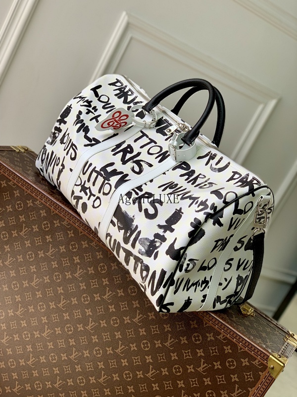 Keepall Bandoulière 50 Pharrell Williams Nigo LV Dynasty