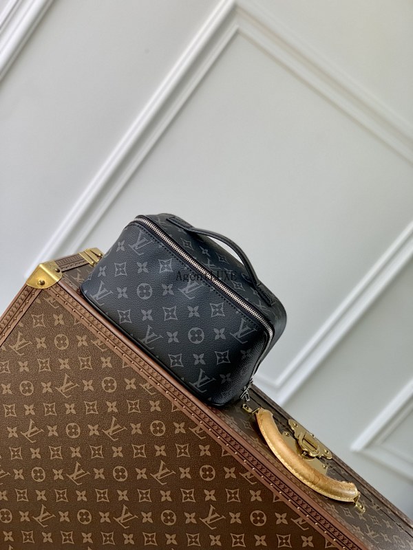 Louis Vuitton Toiletry Bag 2 Compartments Monogram Eclipse