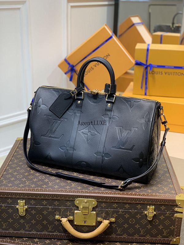 Louis Vuitton Keepall Bandoulière 45 Monogram Empreinte Giant Monogram 45.0 X 27.0 X 20.0