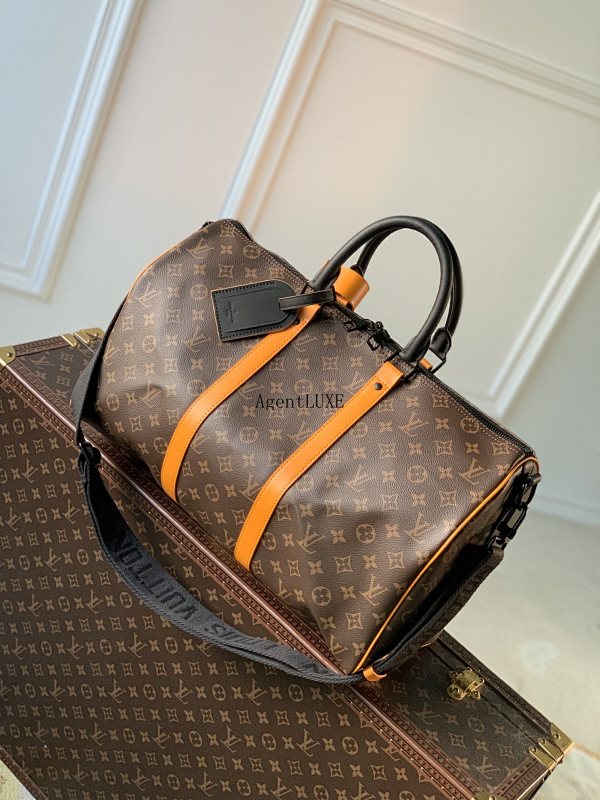Louis Vuitton Keepall Bandoulière 45 Monogram Macassar