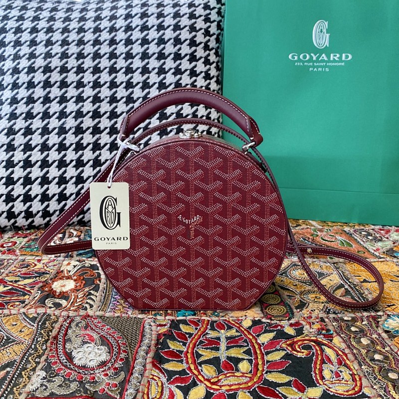 Goyard Alto Hatbox 18 16 8cm