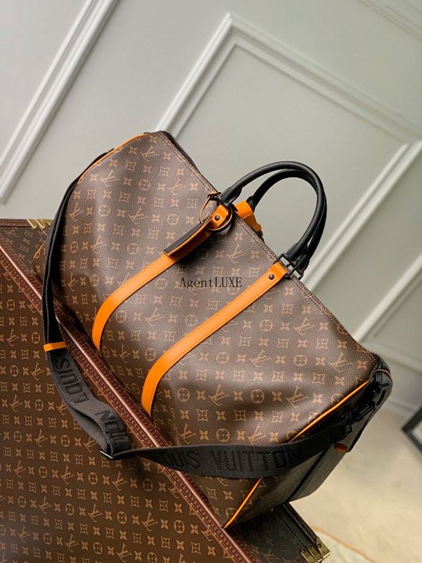Louis Vuitton Keepall Bandoulière 45 Monogram Macassar
