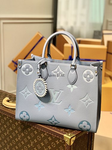 Louis Vuitton On The Go By The Pool OnTheGo Tote Monogram Empreinte Monogram 35.0 X 27.0 X 14.0 X