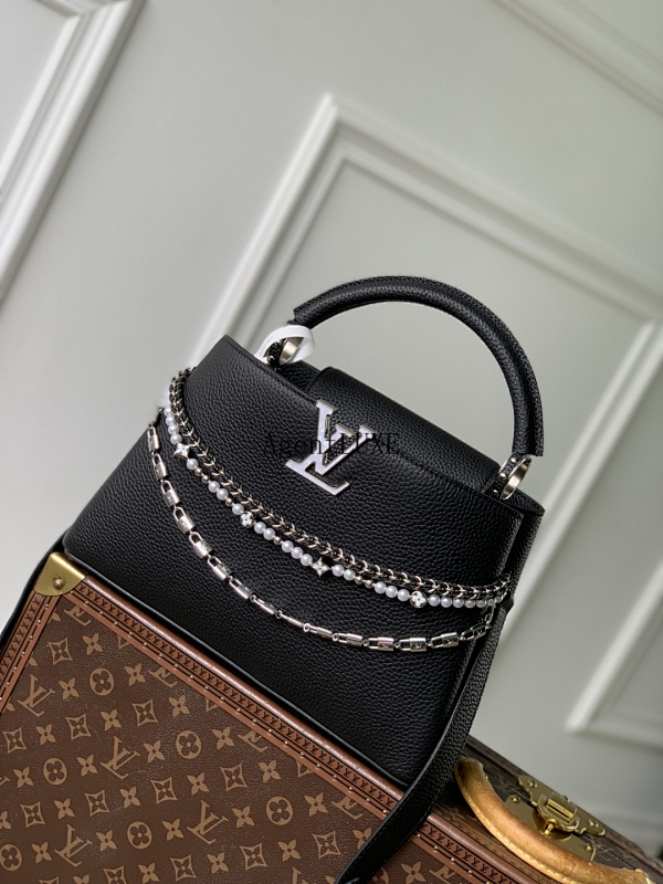 Louis Vuitton Capucines Trilogy Taurillon Monogram