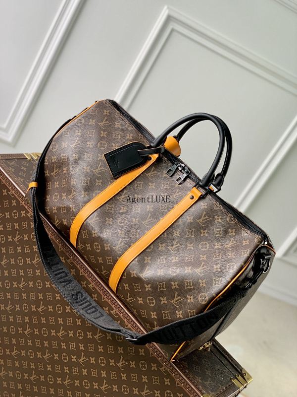 Louis Vuitton Keepall Bandoulière 50 Monogram Macassar