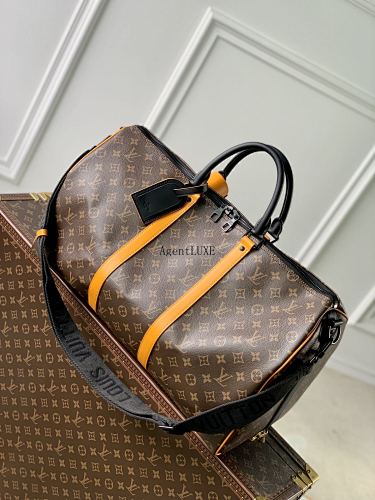Louis Vuitton Keepall Bandoulière 50 Monogram Macassar