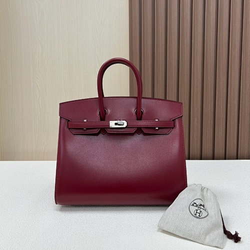 Hermès Birkin 25cm Sellier Box Ck55 Phw