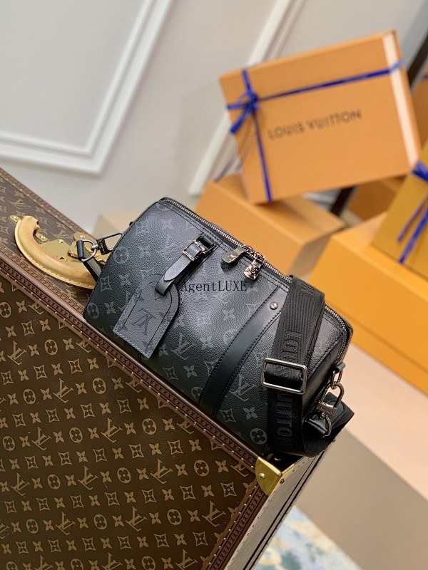 Louis Vuitton City Keepall Keepal Monogram Kim Jones Upside Down Monogram Eclipse 27 X 17 X 13