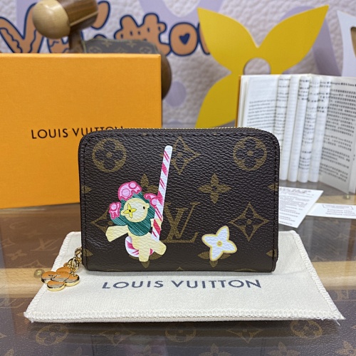 Louis Vuitton Zippy Damier Ebene Vivienne 11 8.5 2cm-9125030