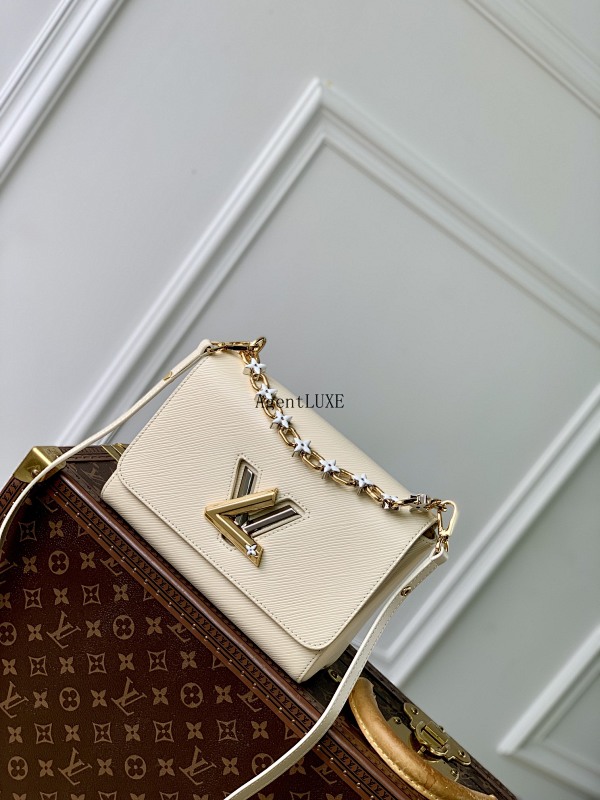 Louis Vuitton Twist MM LV Bloom Epi LV Twist Monogram