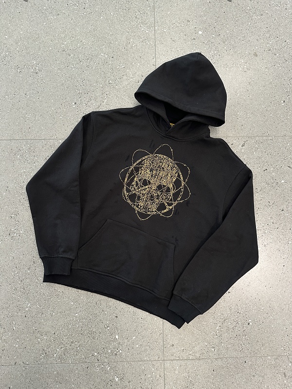 Multidimensional Skull Hoodie