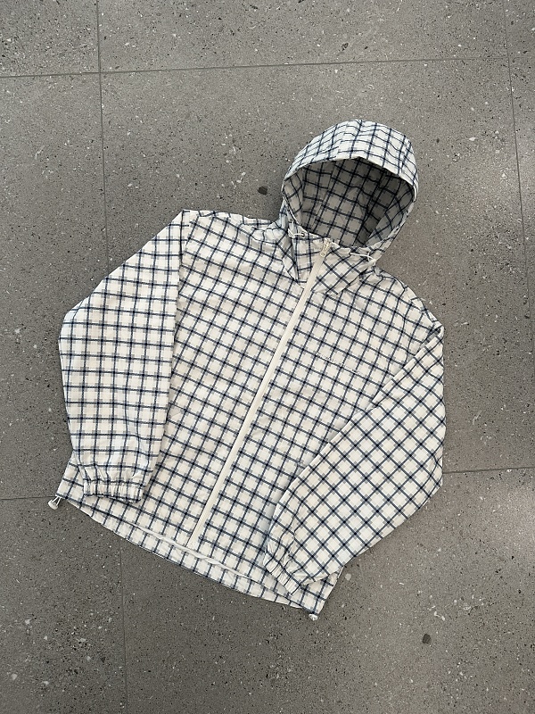 Hcw Plaid Windbreaker