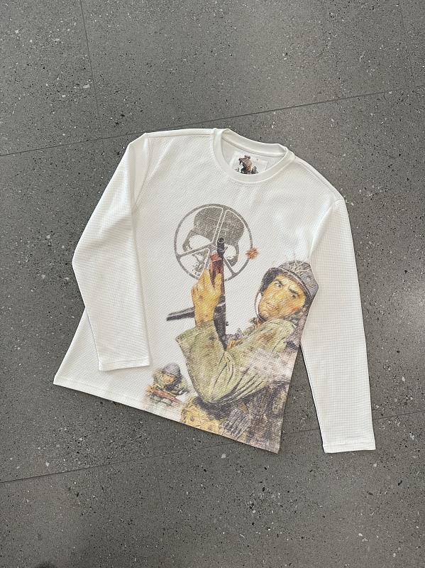 18.6 Waffle Soldier Long-sleeved Tee