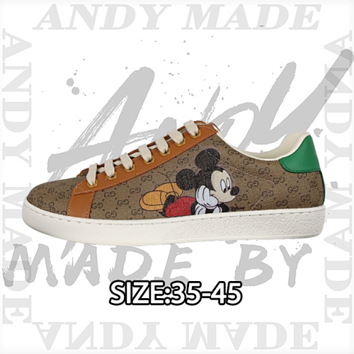 Gucci Ace Low Sneaker Series Low-top Retro Versatile