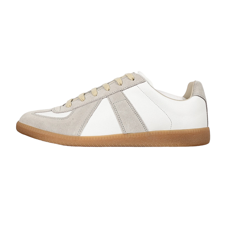 Maison Margiela Margiela Calfskin Replica Retro Low Cut Fashion Training Shoes