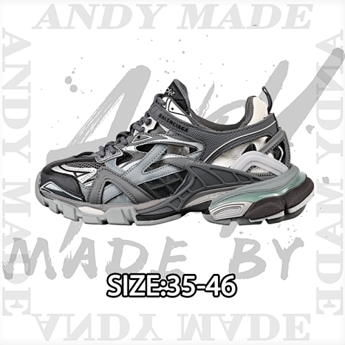 Balenciaga Track 2 Open Sneaker Parisian Family 4th Generation Retro Dad Shoes