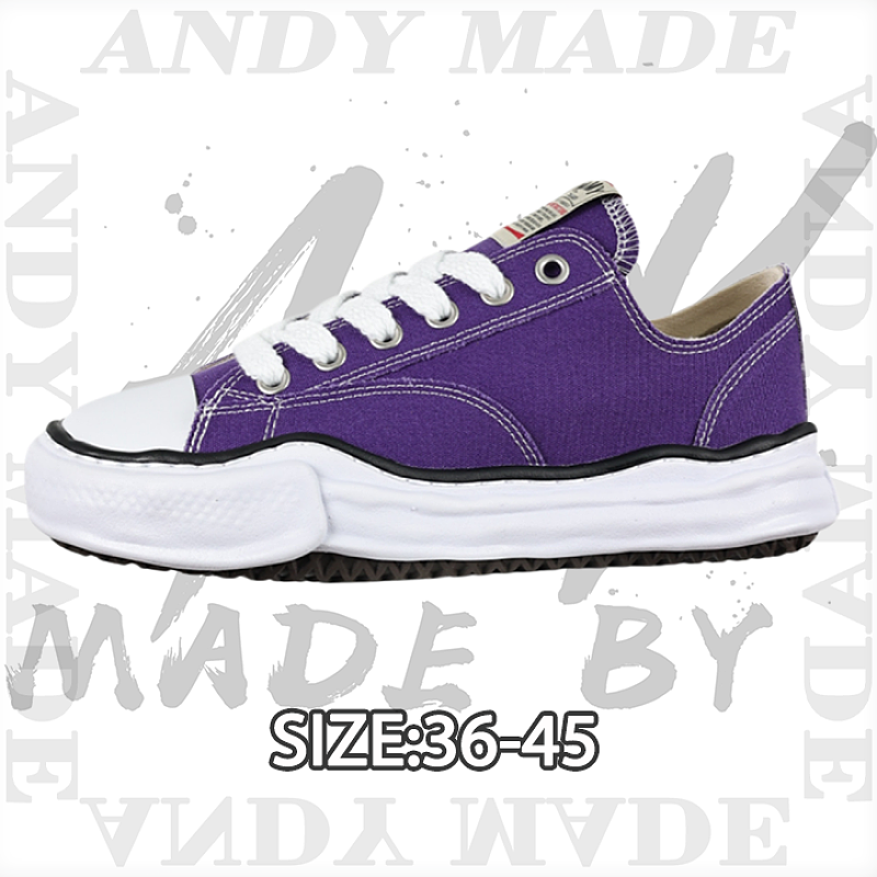 Fully Vulcanized Slip-on Shoes Purple