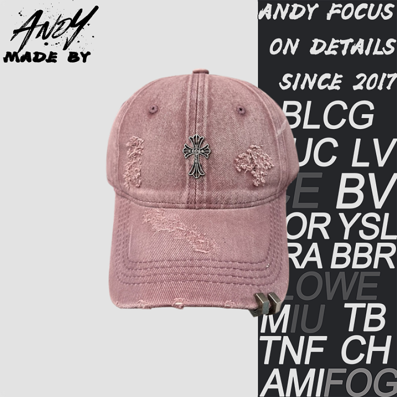 Cross-patterned High-quality Baseball Cap High-end Custom Version