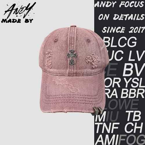 Cross-patterned High-quality Baseball Cap High-end Custom Version