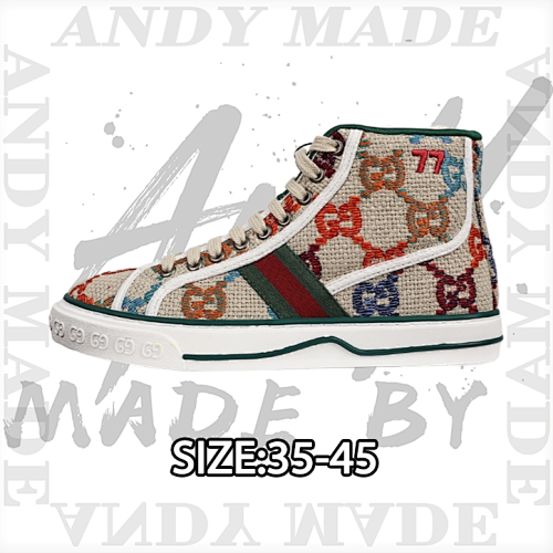 Tennis Print Sneaker Gucci Canvas Shoes Series Full Gif