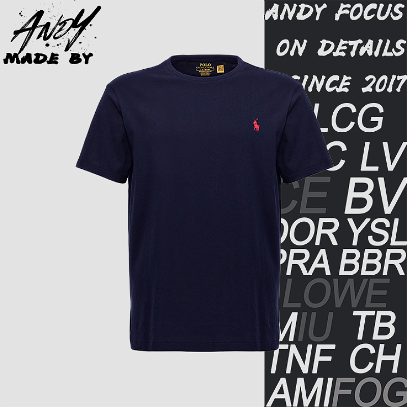 Embroidered Short-sleeved Shirt With Small Horse Logo