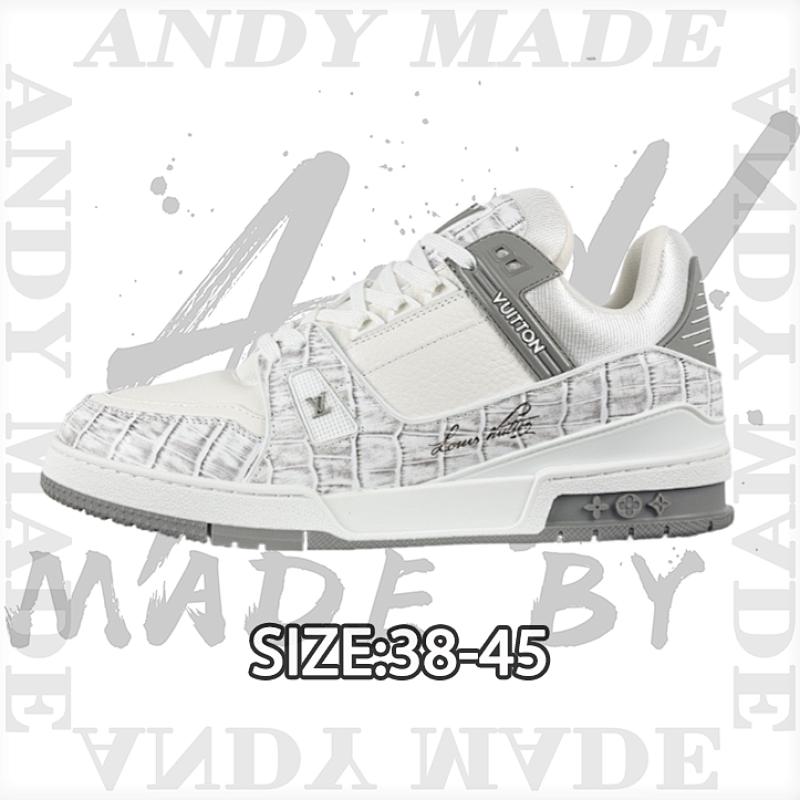 Louis Vuitton Hottest Fashion Shoes Himalaya White Crocodile Leather
