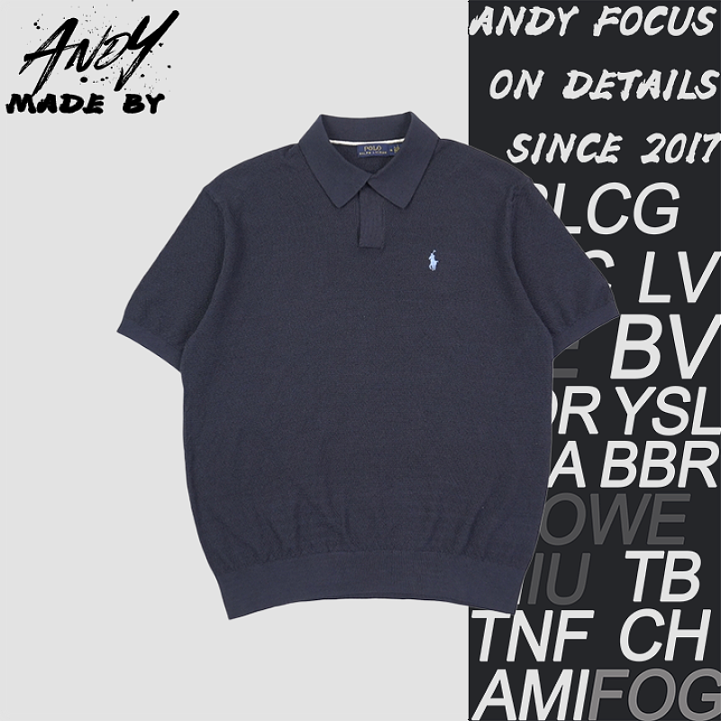 Pony Logo Button-Down Polo Short Sleeve