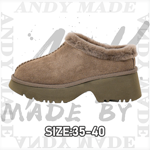 Murloc Wedge Slip-On Walnut