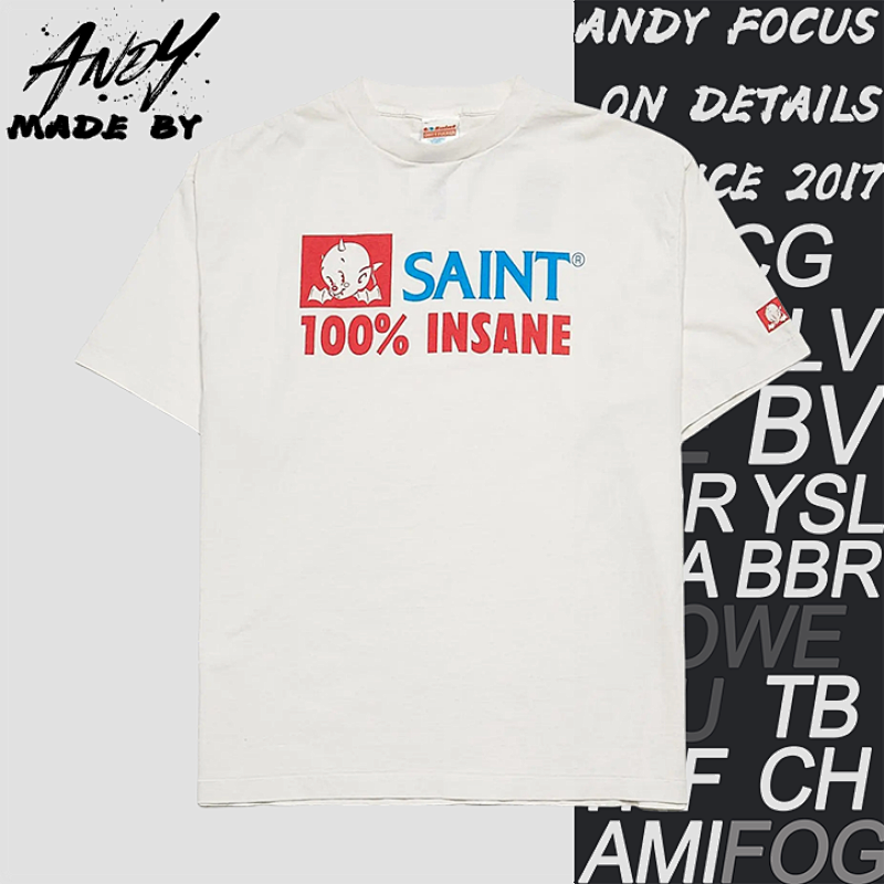 S M 100 Insan Printed Short-sleeved Shirt