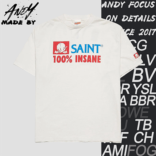 S M 100 Insan Printed Short-sleeved Shirt