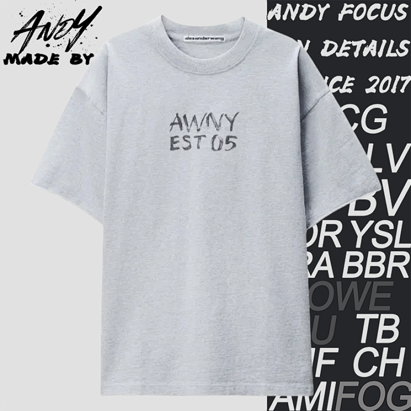 JAlexander Embroidered Short Sleeve Floral Grey