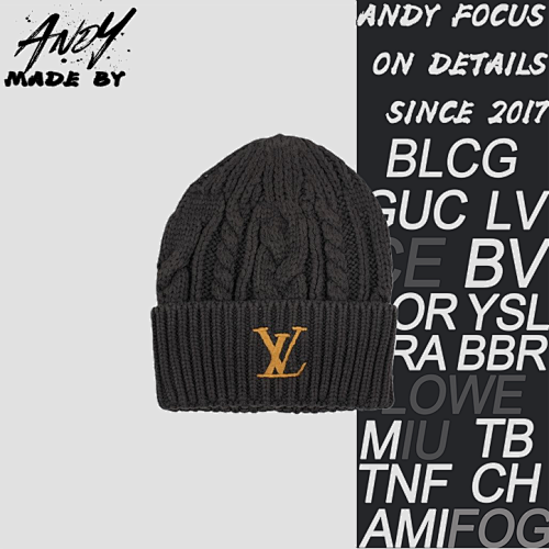 Louis Vuitton Embroidered Knitted Beanie