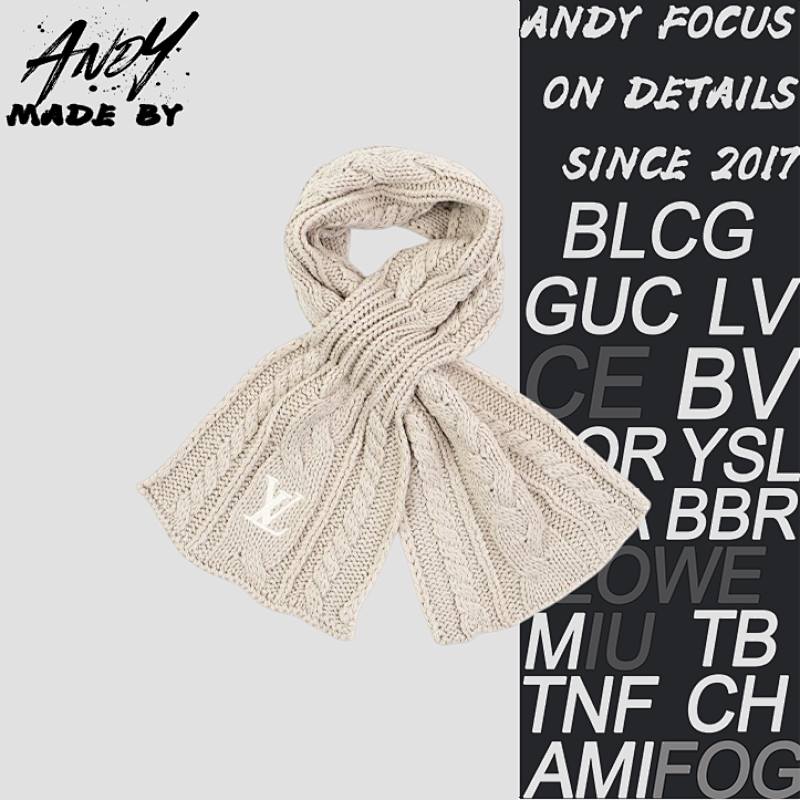 Louis Vuitton Woven Scarf Embroidered Scarf