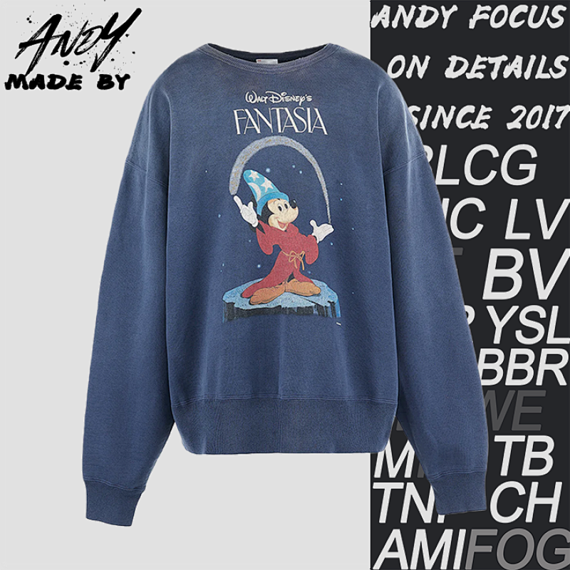 S M Printed Crew Neck Sweatshirt