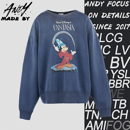 S M Printed Crew Neck Sweatshirt