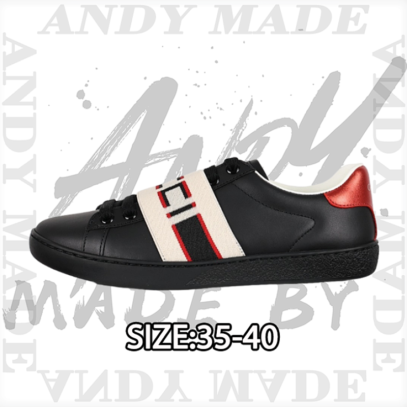 Gucci Ace Low Sneaker Series Low-top Retro Versatile