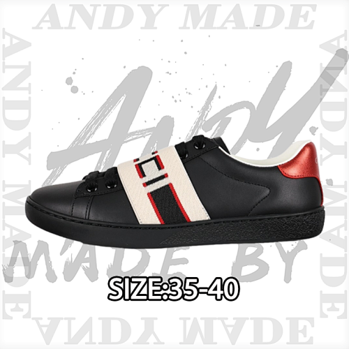 Gucci Ace Low Sneaker Series Low-top Retro Versatile